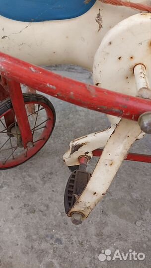 Конь педальный. Детская игрушка времен СССР