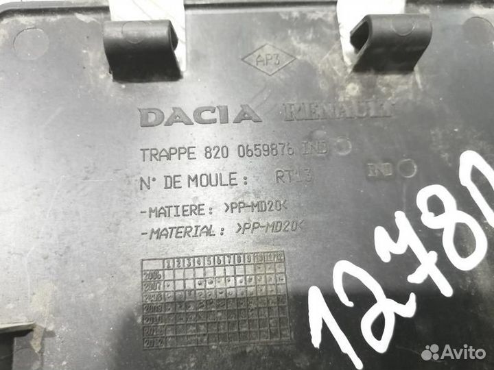 Крышка замка багажника Logan 1 рестайлинг Фаза 2