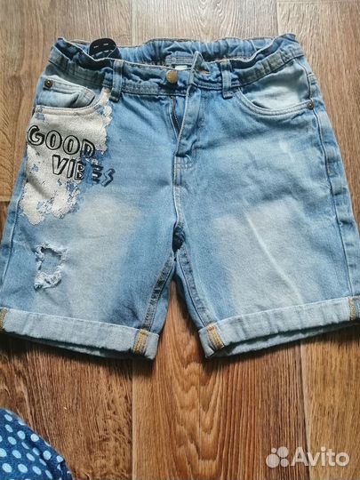 Джинсовые шорты для мальчика