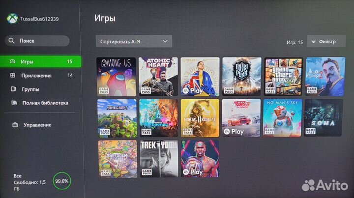 Xbox ONE 500гб + Игры