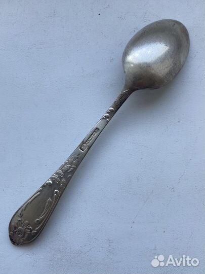 Чайная ложка из мельхиора СССР