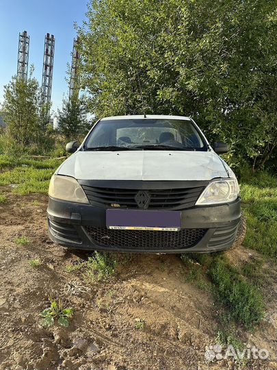 Renault Logan 1.4 МТ, 2012, битый, 250 000 км