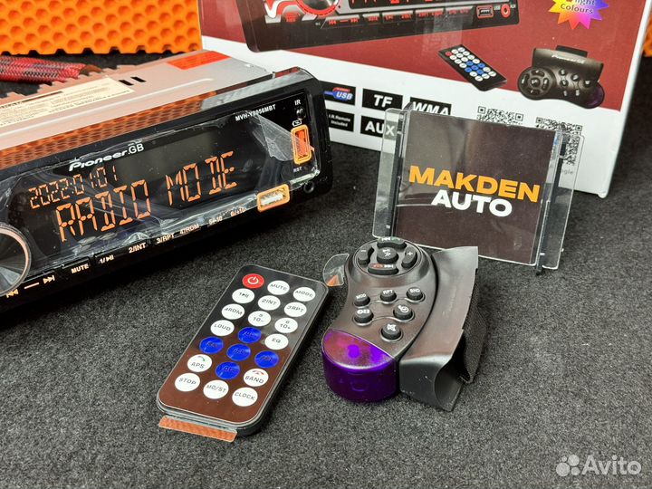 Магнитола 1din с bluetooth 8056