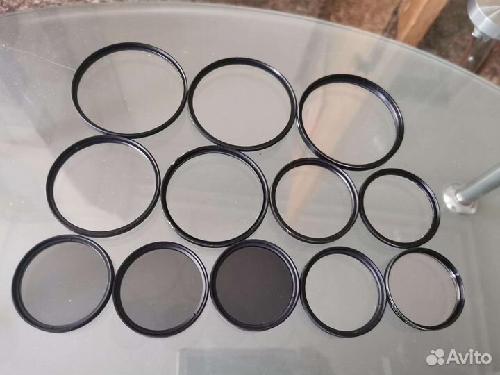 Светофильтры разных размеров