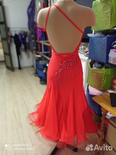 Платье для бальных танцев юниоры 1 стандарт