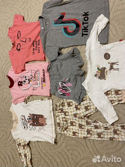 Детские вещи пакетом для девочки