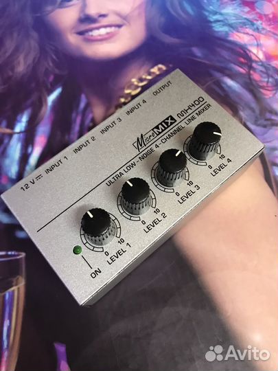 Аналоговый микшер Behringer MX 400 micromix