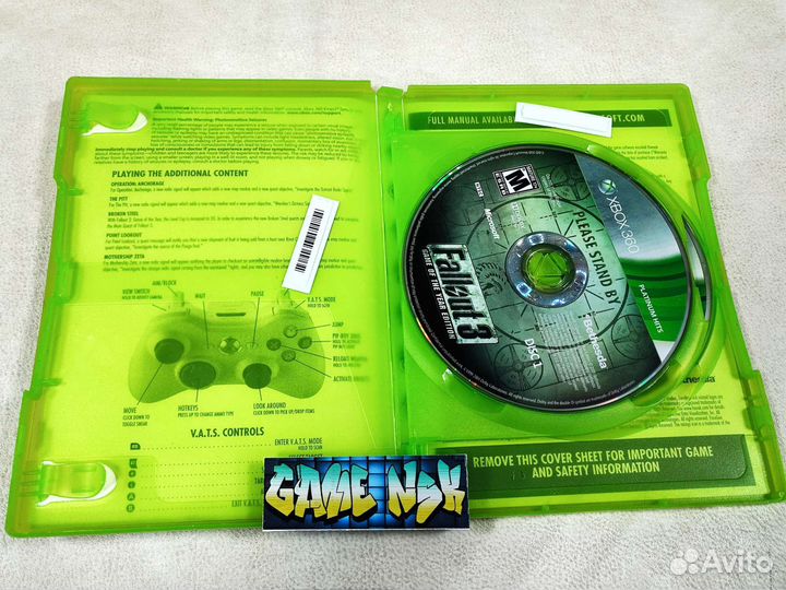 Fallout 3 goty (Xbox) Б/У