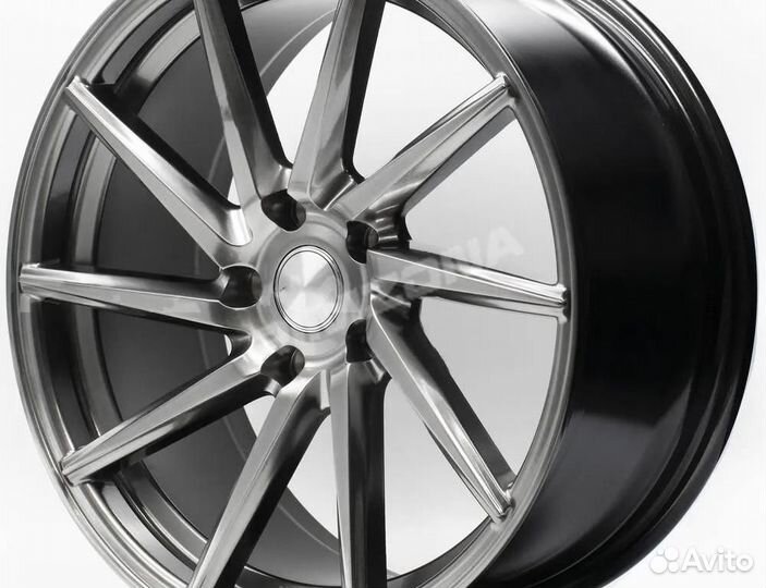 Литой диск в стиле vossen R17 5x100. Новые диски