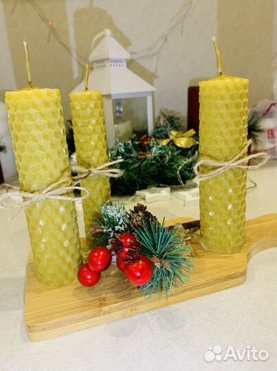 Свечи из вощины