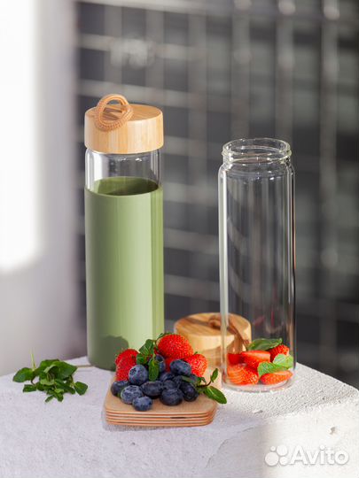 Бутылка стеклянная для напитков