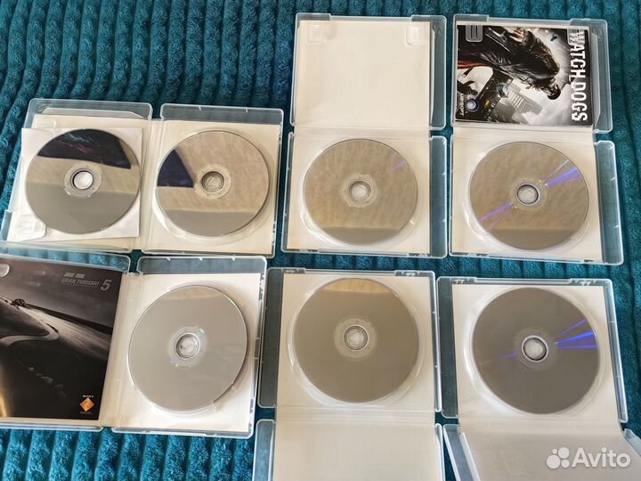7 дисков для приставки PS3