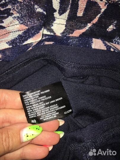 Платье 46, легкое, длина 97 см