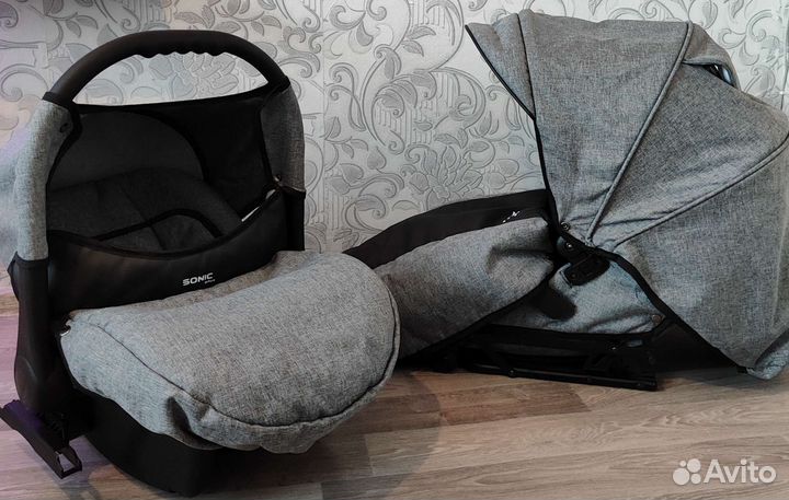 Коляска 3 в 1 sonic