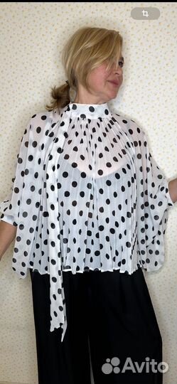 Блуза шифон эффектная