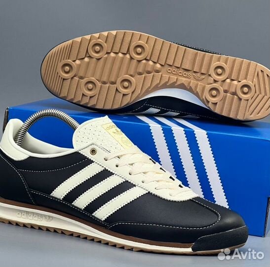 Кроссовки Adidas SL 72 Core Black Leather