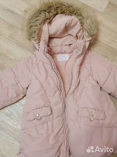 Куртка для девочки zara 110