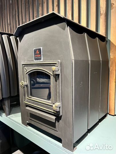 Печь-камин отопительный Везувий