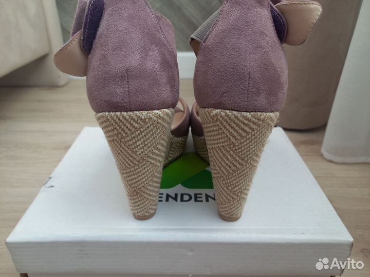 Босоножки женские 37 размер велюр