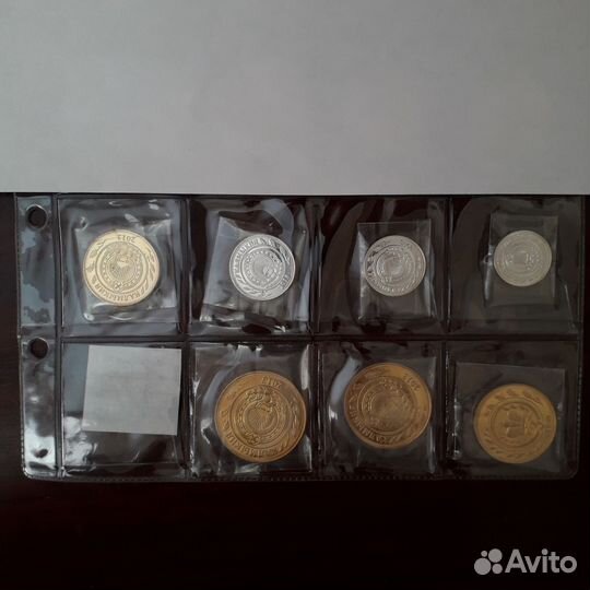 Набор монетовидных жетонов