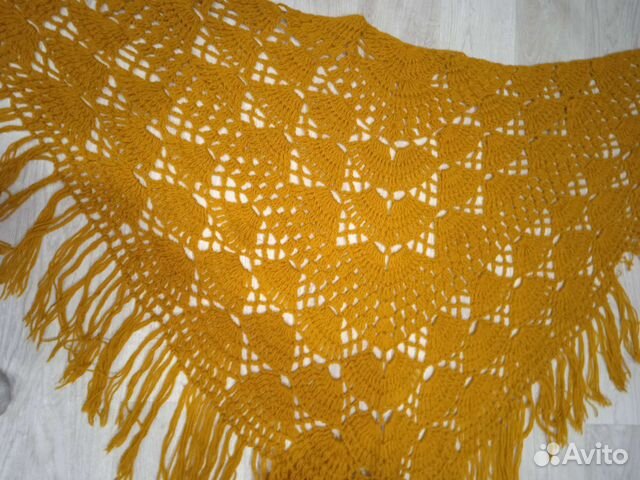 Платок шаль шерсть