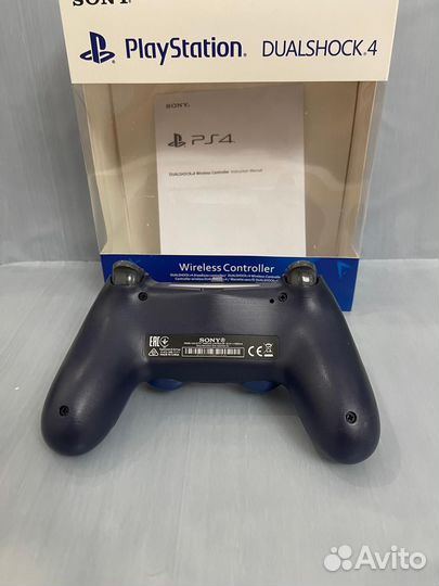 DualShock 4 V2 Геймпад темно-синий для PS4, пк