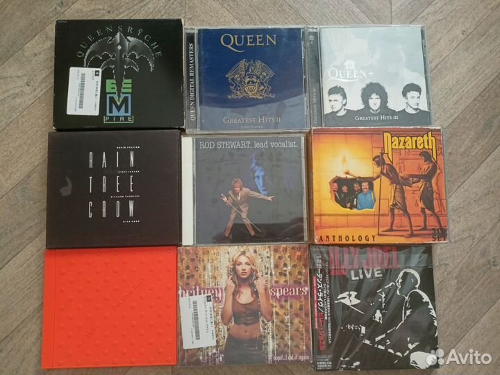 CD диски музыка импортные