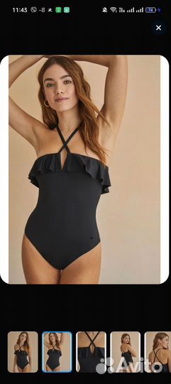 Купальники женские слитные s и l