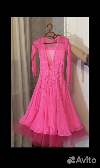 Платье для бальных танцев стандарт ю1