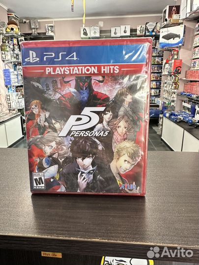 Persona 5 PS4, английская версия