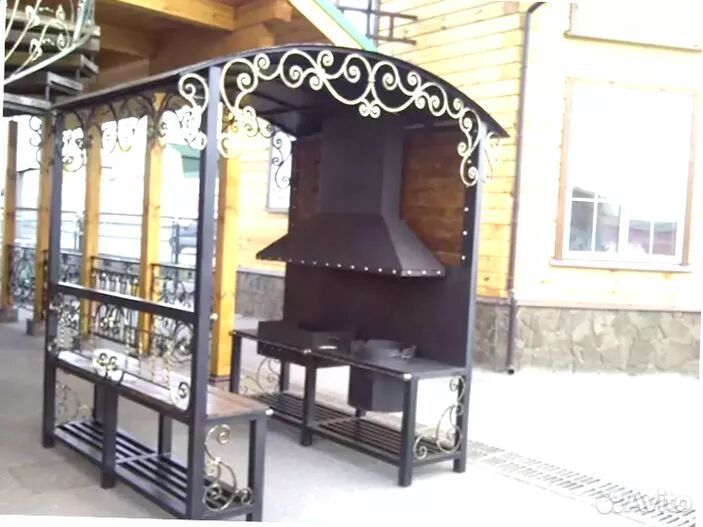 Мангал кованный