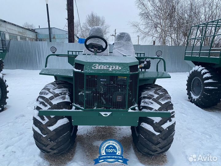 Вездеход-болотоход Зверь — полный привод