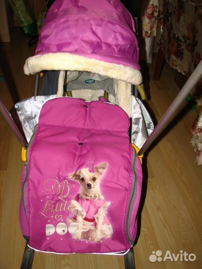 Санки коляска ника