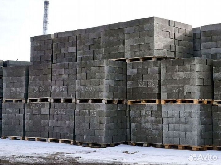 Блок муровой 25