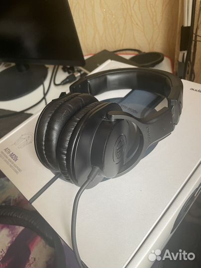 Наушники audio technica ath m20x