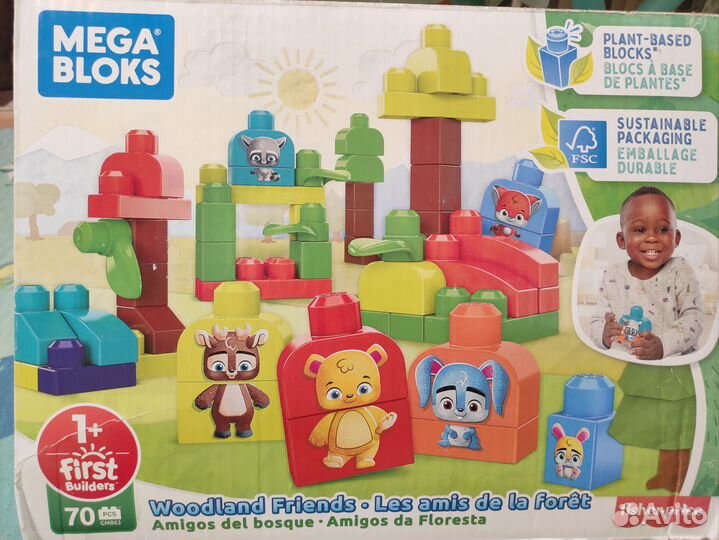 Конструктор детский Mega bloks два набора