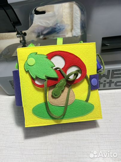 Книга из фетра