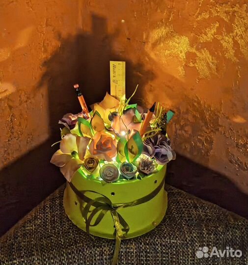 Цветы ручной работы на 1 сентября