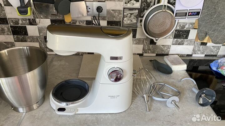 Кухонная машина kenwood titaninium chef baker XL