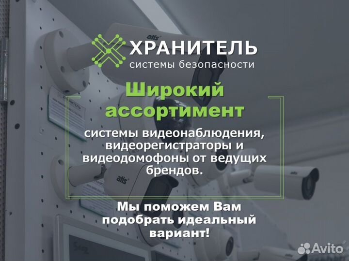 Видеонаблюдение для участка, камера