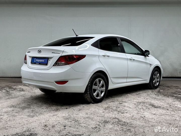 Hyundai Solaris 1.6 МТ, 2011, 105 825 км