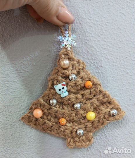 Корзина из джута