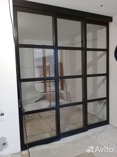 Лофт перегородки из стали