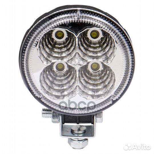 Фара светодиодная круглая, 4 LED рассеянный све
