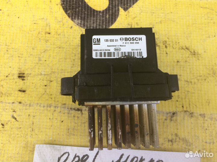 Резистор отопителя GM 13503201