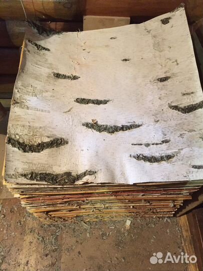 Береста листовая для поделок и отделки