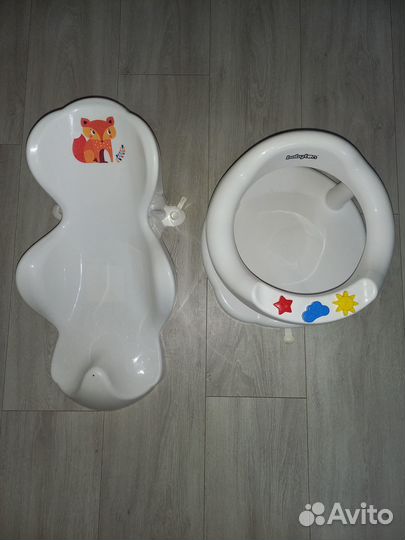 Горка для купания и стульчик