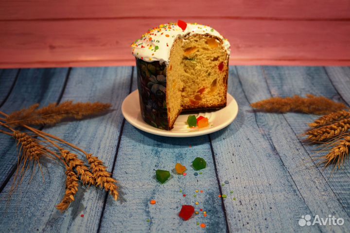 Куличи на Пасху пряники и безе