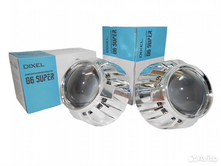 Биксноновые и бигалогеновые линзы Dixel G6 206