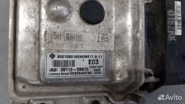 Блок управления двигателем Солярис 1.6